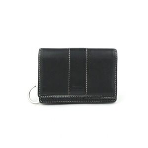 Coach Black Leatherware Bifold Wallet